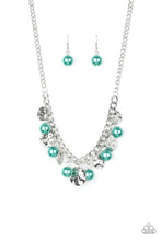 Load image into Gallery viewer, pittmanbling-and-jewelry-inc-presentsseaside-sophistication-green-necklace-paparazzi-accessories