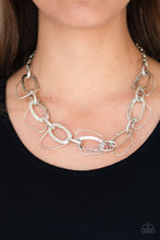 Load image into Gallery viewer, Paparazzi Accessories ⚘ Very Avant-Garde - Silver Necklace⚘ Flat Rate Ship $4.50 ⚘