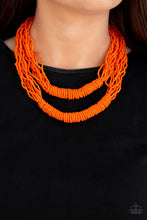 Load image into Gallery viewer, Paparazzi Accessories ⚘ Right As RAINFOREST - Orange Necklace⚘ Flat Rate Ship $4.50 ⚘