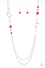 Load image into Gallery viewer, pittmanbling-and-jewelry-inc-presentsmodern-motley-pink-necklace-paparazzi-accessories