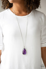 Load image into Gallery viewer, Paparazzi Accessories ⚘ Maven Magic - Purple Necklace⚘ Flat Rate Ship $4.50 ⚘
