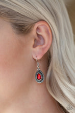 Load image into Gallery viewer, Paparazzi Accessories ⚘ Sheen Queen - Red Necklace⚘ Flat Rate Ship $4.50 ⚘