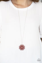Load image into Gallery viewer, Paparazzi Accessories ⚘ Spin Your PINWHEELS - Red Necklace⚘ Flat Rate Ship $4.50 ⚘