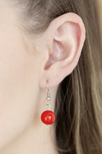 Load image into Gallery viewer, Paparazzi Accessories ⚘ Sugar, Sugar - Red Necklace⚘ Flat Rate Ship $4.50 ⚘