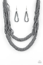 Load image into Gallery viewer, pittmanbling-and-jewelry-inc-presentsright-as-rainforest-silver-necklace-paparazzi-accessories