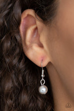 Load image into Gallery viewer, Paparazzi Accessories ⚘ Bow Before The Queen - Silver Necklace⚘ Flat Rate Ship $4.50 ⚘