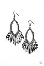 Load image into Gallery viewer, pittmanbling-and-jewelry-inc-presentsmy-flair-lady-black-earrings-paparazzi-accessories