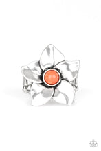 Load image into Gallery viewer, pittmanbling-and-jewelry-inc-presentsask-for-flowers-orange-ring-paparazzi-accessories