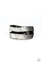 Load image into Gallery viewer, pittmanbling-and-jewelry-inc-presentsunder-the-sequins-silver-bracelet-paparazzi-accessories