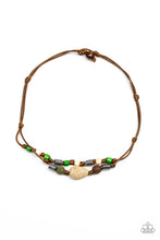 Load image into Gallery viewer, pittmanbling-and-jewelry-inc-presentstiki-trek-green-mens necklace-paparazzi-accessories