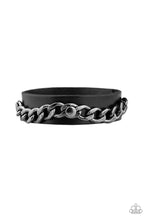 Load image into Gallery viewer, pittmanbling-and-jewelry-inc-presentsbe-the-chainge-black-bracelet-paparazzi-accessories