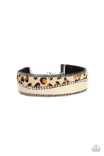 Load image into Gallery viewer, pittmanbling-and-jewelry-inc-presentsflirtatiously-feline-yellow-bracelet-paparazzi-accessories