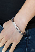 Load image into Gallery viewer, Paparazzi Accessories ⚘ Faith In All Things - Purple Bracelet⚘ Flat Rate Ship $4.50 ⚘