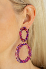 Load image into Gallery viewer, Paparazzi Accessories ⚘ Hey, HAUTE Rod - Multi Post Earrings⚘ Flat Rate Ship $4.50 ⚘