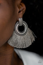 Load image into Gallery viewer, Paparazzi Accessories ⚘ I Am Spartacus - Silver Post Earrings⚘ Flat Rate Ship $4.50 ⚘