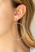 Load image into Gallery viewer, Paparazzi Accessories ⚘ Vogue Visionary - Silver Post Earrings⚘ Flat Rate Ship $4.50 ⚘