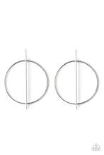 Load image into Gallery viewer, pittmanbling-and-jewelry-inc-presentsvogue-visionary-silver-post earrings-paparazzi-accessories