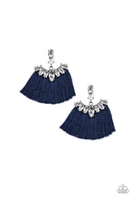 Load image into Gallery viewer, pittmanbling-and-jewelry-inc-presentsformal-flair-blue-post earrings-paparazzi-accessories