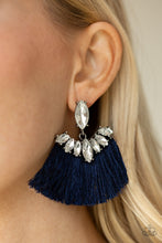 Load image into Gallery viewer, Paparazzi Accessories ⚘ Formal Flair - Blue Post Earrings⚘ Flat Rate Ship $4.50 ⚘
