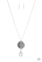Load image into Gallery viewer, brought-to-you-by-pbjinceveryday-enchantment-white-lanyard-paparazzi-accessories