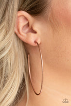 Load image into Gallery viewer, Paparazzi Accessories ⚘ Whoop de Hoop - Copper Earrings⚘ Flat Rate Ship $4.50 ⚘