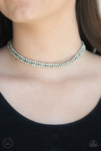 Load image into Gallery viewer, Paparazzi Accessories ⚘ Full Of Hot HEIR - White Necklace⚘ Flat Rate Ship $4.50 ⚘