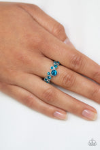 Load image into Gallery viewer, Paparazzi Accessories ⚘ Sparkle Spree - Blue Ring⚘ Flat Rate Ship $4.50 ⚘