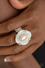 Load image into Gallery viewer, Paparazzi Accessories ❋Titanic Twinkle - Brown Ring❋ Flat Rate Ship $4.50❋