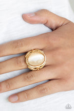 Load image into Gallery viewer, Paparazzi Accessories ⚘ Deep Freeze - Gold Ring⚘ Flat Rate Ship $4.50 ⚘