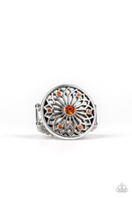 Load image into Gallery viewer, pittmanbling-and-jewelry-inc-presentsmandala-magnificence-orange-ring-paparazzi-accessories