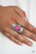 Load image into Gallery viewer, Paparazzi Accessories ⚘ Oracle Oasis - Pink Ring⚘ Flat Rate Ship $4.50 ⚘