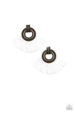 Load image into Gallery viewer, pittmanbling-and-jewelry-inc-presentsi-am-spartacus-brass-post earrings-paparazzi-accessories