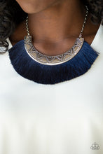 Load image into Gallery viewer, Paparazzi Accessories ❋Might and MANE - Blue Necklace❋ Flat Rate Ship $4.50❋