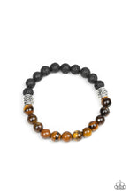 Load image into Gallery viewer, pittmanbling-and-jewelry-inc-presentstake-it-easy-brown-bracelet-paparazzi-accessories