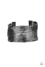 Load image into Gallery viewer, pittmanbling-and-jewelry-inc-presentsretro-revamp-black-bracelet-paparazzi-accessories