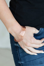 Load image into Gallery viewer, Paparazzi Accessories ⚘ Waverunner - Copper Bracelet⚘ Flat Rate Ship $4.50 ⚘