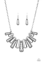 Load image into Gallery viewer, pittmanbling-and-jewelry-inc-presentsmane-up-silver-necklace-paparazzi-accessories