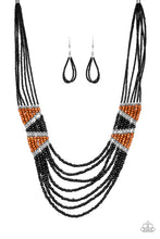 Load image into Gallery viewer, pittmanbling-and-jewelry-inc-presentskickin-it-outback-black-necklace-paparazzi-accessories