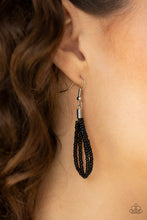 Load image into Gallery viewer, Paparazzi Accessories ⚘ Kickin It Outback - Black Necklace⚘ Flat Rate Ship $4.50 ⚘