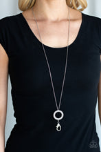 Load image into Gallery viewer, Paparazzi Accessories ⚘ Let Me Adjust My Halo - White Lanyard⚘ Flat Rate Ship $4.50 ⚘