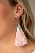 Load image into Gallery viewer, Paparazzi Accessories ⚘ In Full PLUME - Pink Earrings⚘ Flat Rate Ship $4.50 ⚘