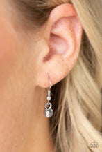 Load image into Gallery viewer, Paparazzi Accessories ⚘ Teardrop Drama - Silver Necklace⚘ Flat Rate Ship $4.50 ⚘