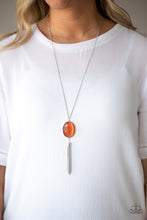 Load image into Gallery viewer, Paparazzi Accessories ⚘ Tasseled Tranquility - Orange Necklace⚘ Flat Rate Ship $4.50 ⚘