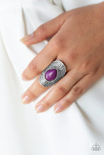 Load image into Gallery viewer, Paparazzi Accessories ⚘ Southern Sage - Purple Ring⚘ Flat Rate Ship $4.50 ⚘