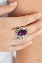 Load image into Gallery viewer, Paparazzi Accessories ⚘ Malibu Majestic - Purple Ring⚘ Flat Rate Ship $4.50 ⚘