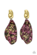 Load image into Gallery viewer, pittmanbling-and-jewelry-inc-presentsfish-out-of-water-brass-post earrings-paparazzi-accessories
