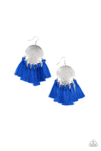 Load image into Gallery viewer, pittmanbling-and-jewelry-inc-presentstassel-tribute-blue-earrings-paparazzi-accessories