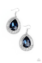 Load image into Gallery viewer, pittmanbling-and-jewelry-inc-presentsall-rise-for-her-majesty-blue-earrings-paparazzi-accessories