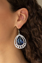 Load image into Gallery viewer, Paparazzi Accessories ⚘ All Rise For Her Majesty - Blue Earrings⚘ Flat Rate Ship $4.50 ⚘