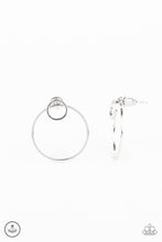 Load image into Gallery viewer, pittmanbling-and-jewelry-inc-presentsspin-cycle-silver-post earrings-paparazzi-accessories